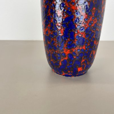 Super Color Crusty Fat Lava Multi-Color Vase from Scheurich, Germany, 1970s-QZ-1813065