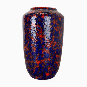 Super Color Crusty Fat Lava Multi-Color Vase from Scheurich, Germany, 1970s-QZ-1813065