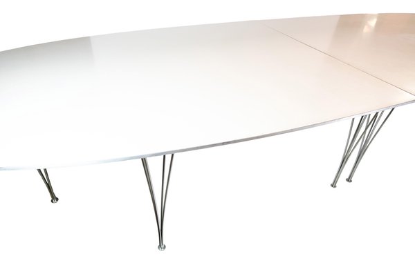 Super Ellipse Conference Table by Piet Hein & Bruno Mathsson for Fritz Hansen, 1979-UY-1369652