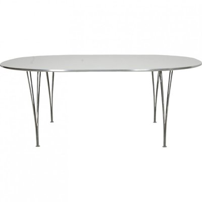 Super Ellipse Dining Table by Piet Hein, 1980s-MTD-2017024