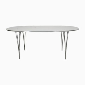 Super Ellipse Dining Table by Piet Hein, 1980s-MTD-2017024