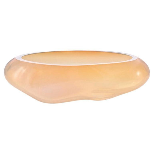 Supernova I Amber Iridescent M Bowl by Eloa