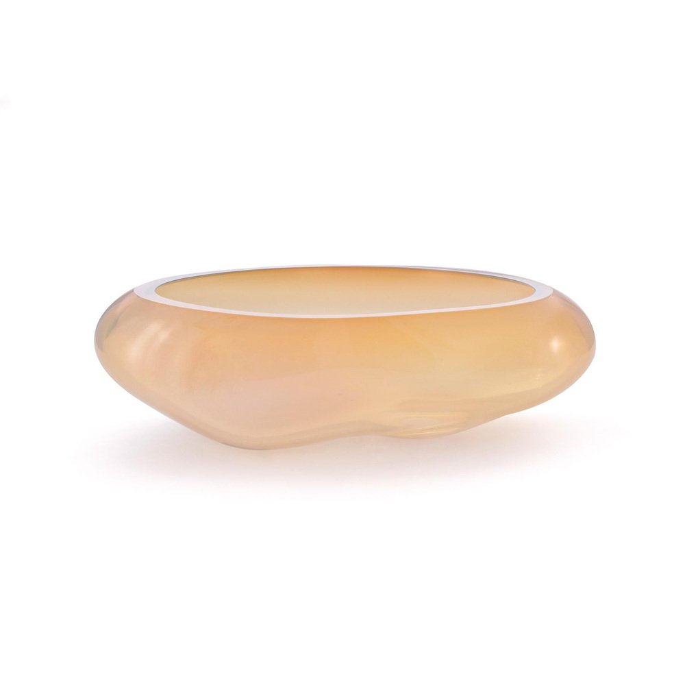 Supernova I Amber Iridescent M Bowl by Eloa