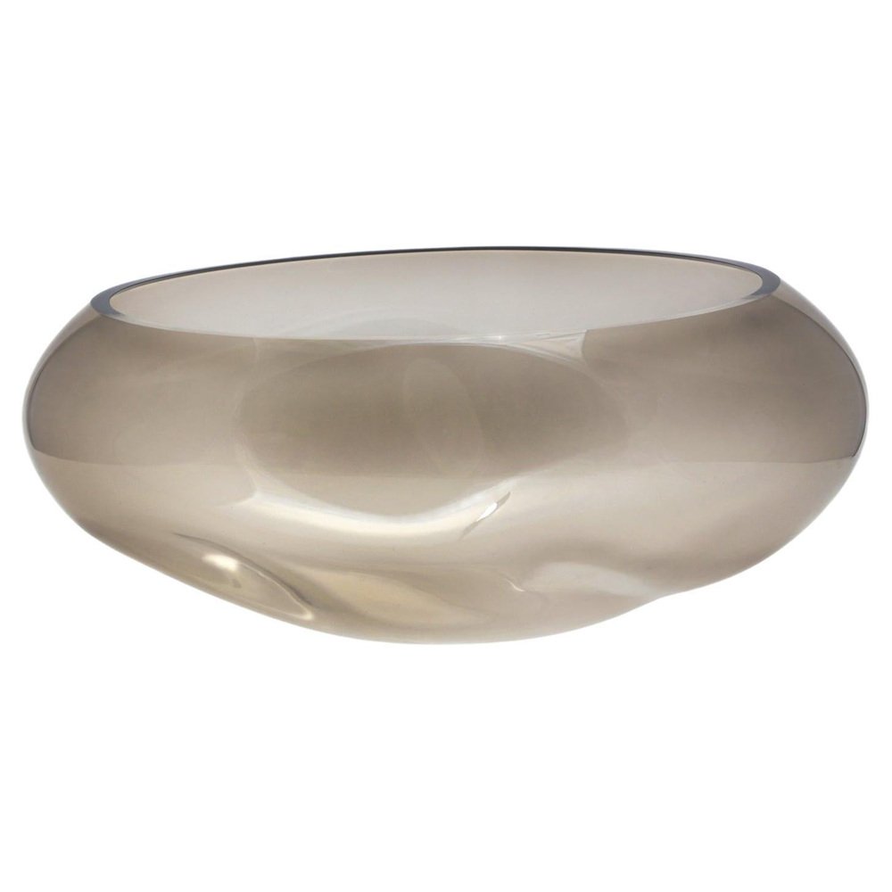 Supernova I Silver Smoke M Bowl by Eloa