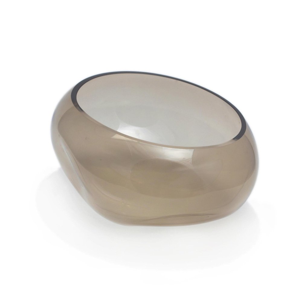 Supernova I Silver Smoke M Bowl by Eloa