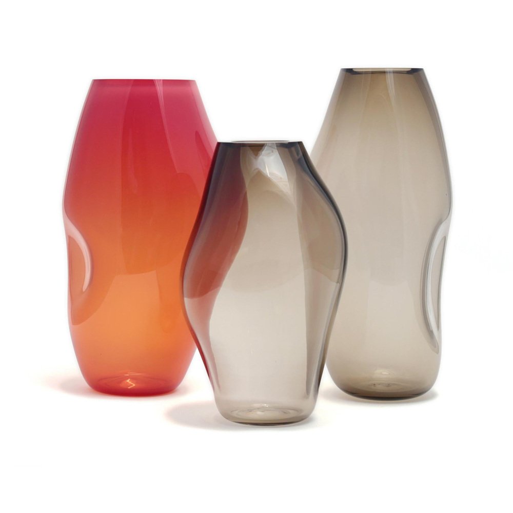 Supernova IV L/M/ L Vases by Eloa, Set of 3