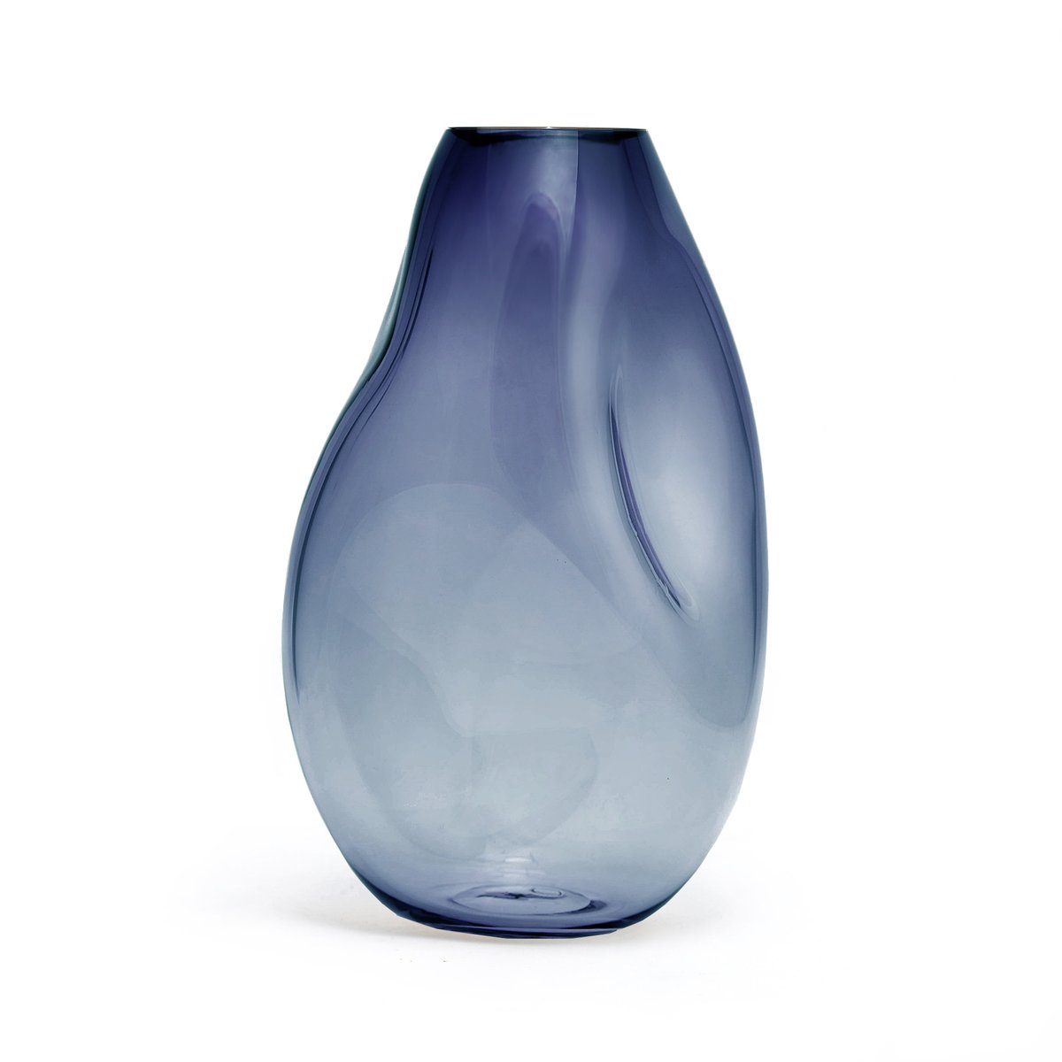 Supernova IV Steel Blue XL Vase by Simone Lueling for ELOA