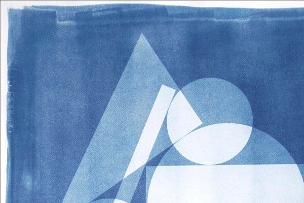 Suprematist Stack, 2022, Cyanotype-RWC-1313516