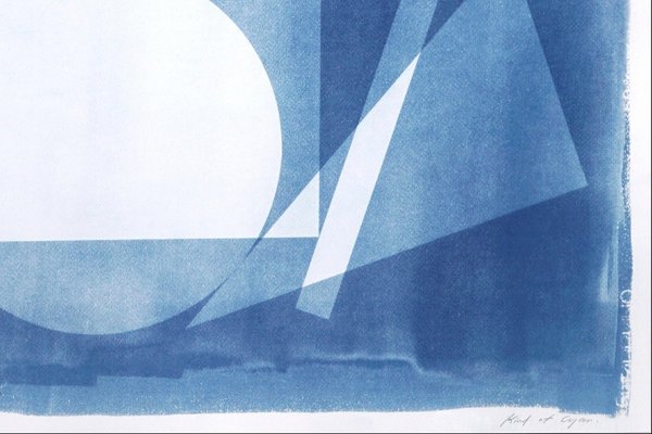 Suprematist Stack, 2022, Cyanotype-RWC-1313516