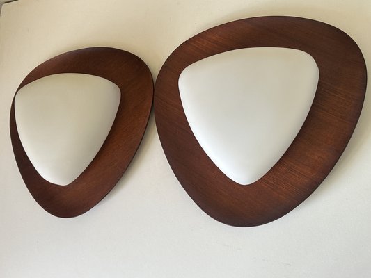 Surf Wall Lights by Goffredo Reggiani, 1960s, Set of 2-NER-2041059