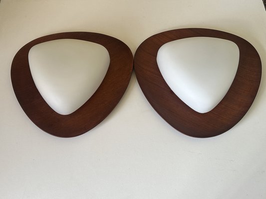 Surf Wall Lights by Goffredo Reggiani, 1960s, Set of 2-NER-2041059