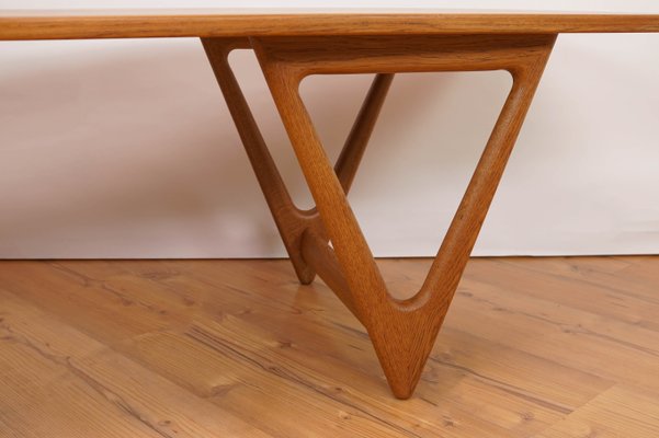 Surfboard Coffee Table by Kurt Østervig for Jason Møbler, 1950s-KIJ-880947