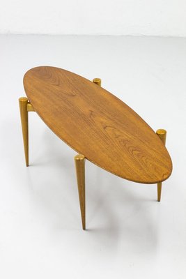 Surfboard Coffee Table, Sweden, 1950s-KO-858298