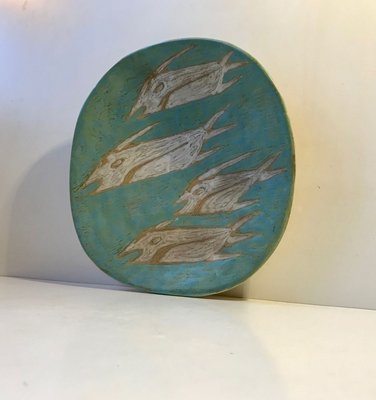 Surreal Ceramic Pottery Bowl by Gorka Livia, 1950s-LCR-898189