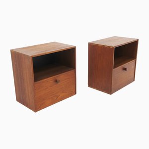 Suspended Bedside Tables by Nils Jönsson, Sweden, 1960s, Set of 2-GEK-1751663