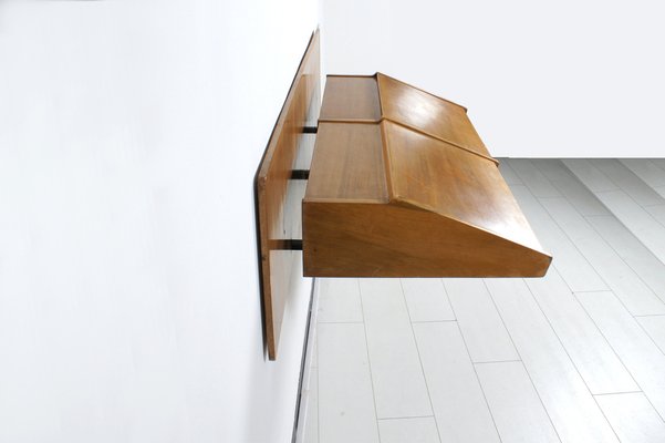 Suspended Console With Mirror and Italian Desk, 1950s-SAV-1324036