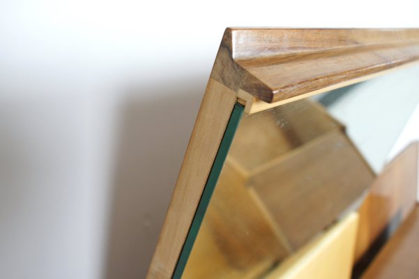 Suspended Console With Mirror and Italian Desk, 1950s-SAV-1324036