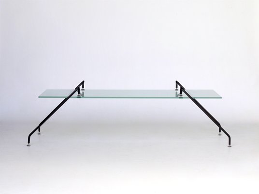 Suspended Glass Coffee Table by Paul Wintermans, 1980s-MB-1016587