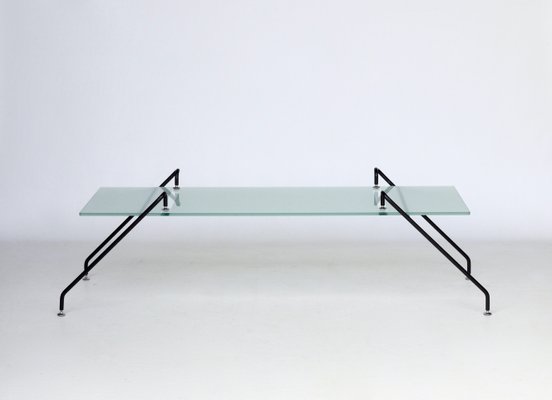 Suspended Glass Coffee Table by Paul Wintermans, 1980s-MB-1016587