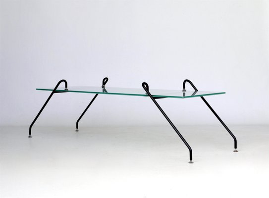 Suspended Glass Coffee Table by Paul Wintermans, 1980s-MB-1016587