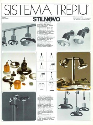 Suspended Trepiu’ System Lamp by Gae Aulenti for Stilnovo-YTI-1146949