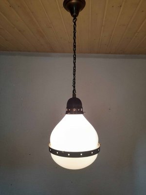 Suspension Bauhaus Style Ceiling Lamp, 1920s-BQF-1304365