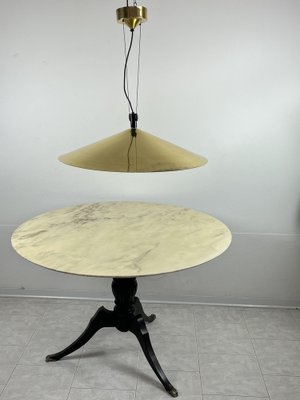 Suspension Lamp in Brass, Italy, 1970s-YST-1702003