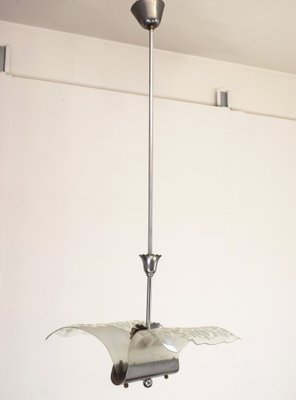 Suspension Lamp in the style of Pietro Chiesa, Italy, 1940s-AOL-1784518