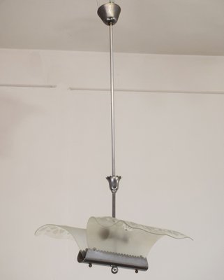 Suspension Lamp in the style of Pietro Chiesa, Italy, 1940s-AOL-1784518