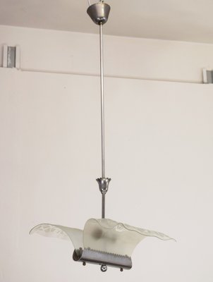 Suspension Lamp in the style of Pietro Chiesa, Italy, 1940s-AOL-1784518