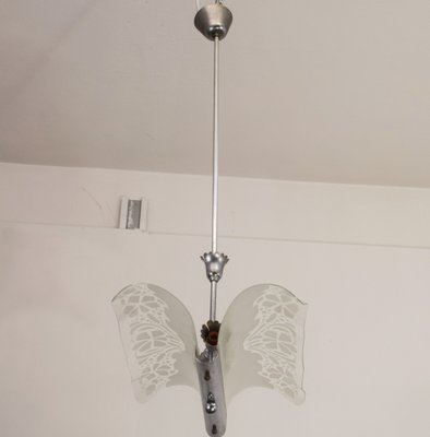 Suspension Lamp in the style of Pietro Chiesa, Italy, 1940s-AOL-1784518