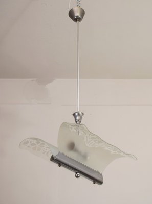 Suspension Lamp in the style of Pietro Chiesa, Italy, 1940s-AOL-1784518