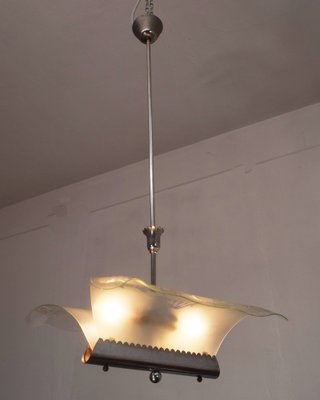 Suspension Lamp in the style of Pietro Chiesa, Italy, 1940s-AOL-1784518