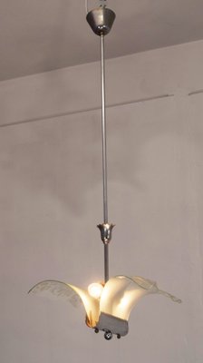 Suspension Lamp in the style of Pietro Chiesa, Italy, 1940s-AOL-1784518