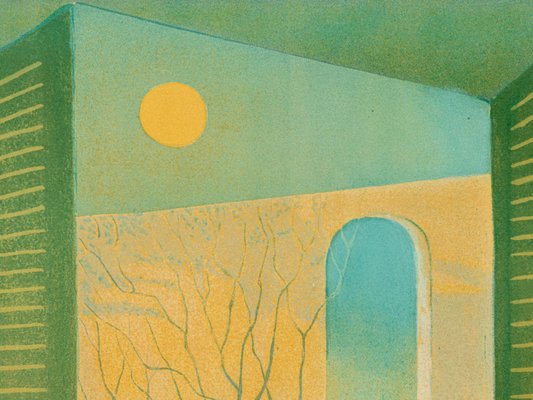 Sven Jonson, Lake, 1960, Color Lithograph on Paper-GPP-1079971