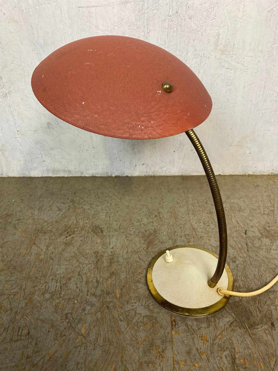 Swan Neck Desk Lamp, 1950s