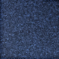 Ocean blue enamelled lava stone