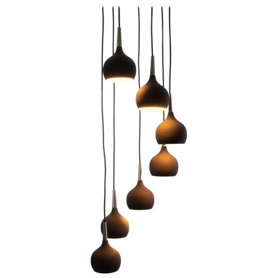 Sweden Markaryd Dome Cascade Chandelier by Hans Agne Jakobsson, 1970s-DEK-932400