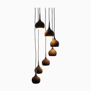 Sweden Markaryd Dome Cascade Chandelier by Hans Agne Jakobsson, 1970s-DEK-932400