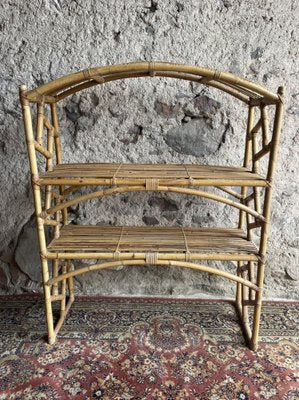 Sweden Rattan Shelf, 1960s-SDV-1332263