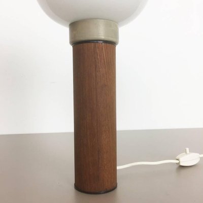 Sweden Teak Table Light by Uno & Östen Kristiansson for Luxus Vittsjö, 1960s-QZ-1132567