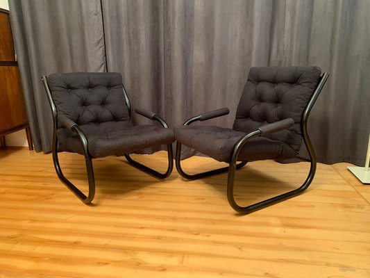 Swedish Armchairs, 1970s, Set of 2-RTR-1336691