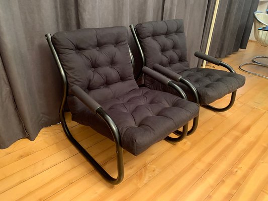 Swedish Armchairs, 1970s, Set of 2-RTR-1336691