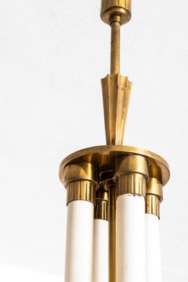 Swedish Art Deco Ceiling Lamp, 1940s-SC-586996