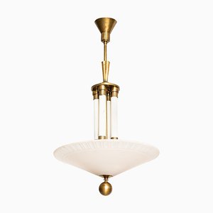 Swedish Art Deco Ceiling Lamp, 1940s-SC-586996