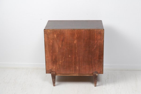 Swedish Art Deco Stained Birch Chest of Drawers, 1920s-MJF-1407000