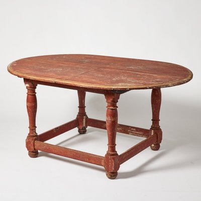 Swedish Baroque Farmhouse Table, 1760s-VAP-1060883