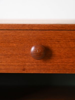 Swedish Bedside Table with Drawer, 1960s-QWP-1816388