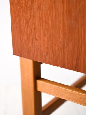 Swedish Bedside Table with Drawer, 1960s-QWP-1816388