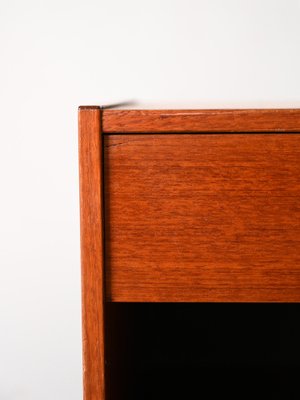 Swedish Bedside Table with Drawer, 1960s-QWP-1816388